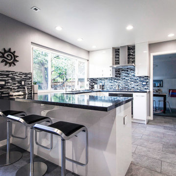 Krome Collection - High Gloss Acrylic Kitchen
