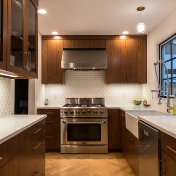L Shaped Kitchen Renovation