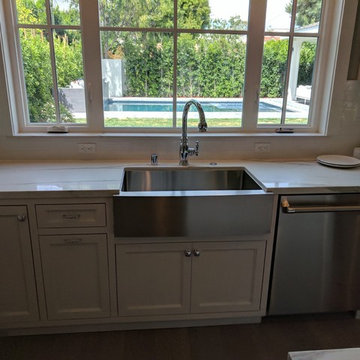 Coastal White Kitchen Remodel, Laguna Beach CA
