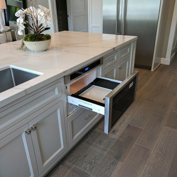 Coastal White Kitchen Remodel, Laguna Beach CA