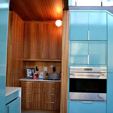Lake Austin Residence - kitchen office niche