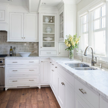 Lake Minnetonka Tailored White Kitchen