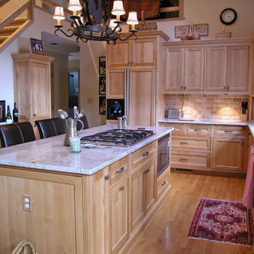 Lake Norman kitchen, after.