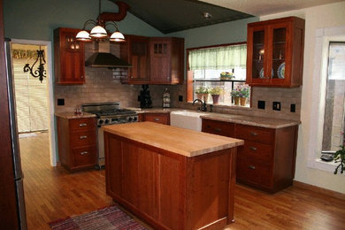 Lake Tahoe Kitchen - Deja Fine Woodworking