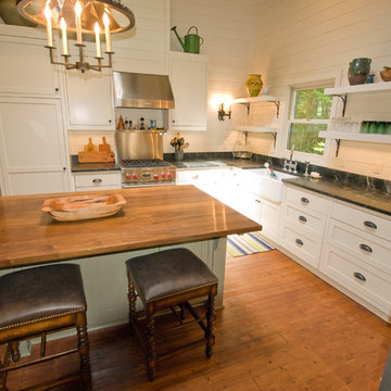 Lake Toxaway, kitchen, after