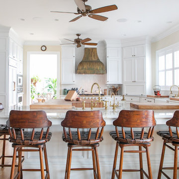 Lakefront Conservatory Home Cabinetry