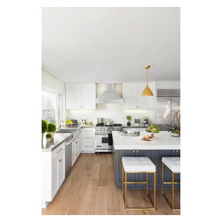 Lakefront Mid-Century Modern - Transitional - Kitchen - Los Angeles ...