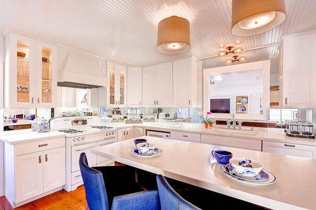 Transitional Kitchen by Carnik Residential Design