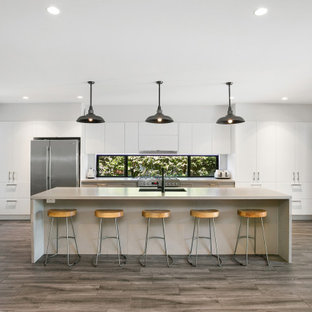 Inspiration for a beach style kitchen in Sydney.