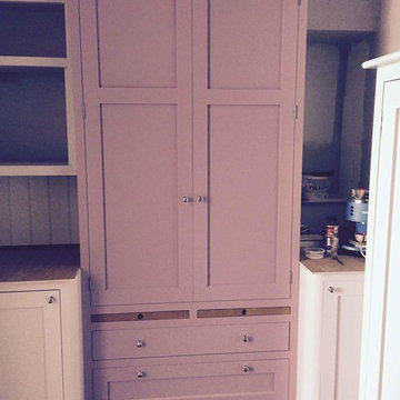 Larder Double Doors with Two Drawers