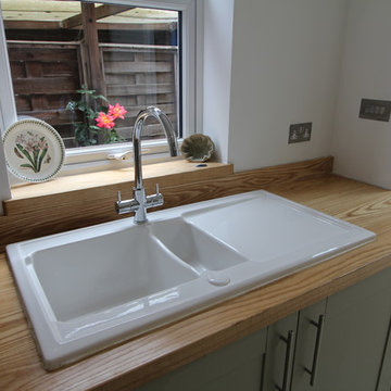 Large Ceramic Double Sink