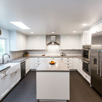 Large french door refrigerator