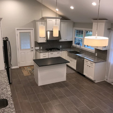 Large Kitchen Remodel with Island
