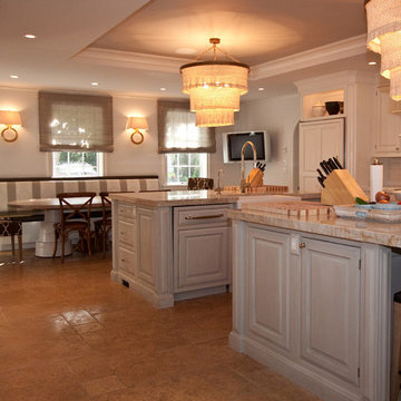 Large Scale Transitional Kitchen Renovation