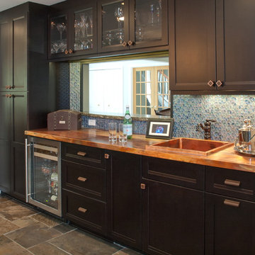 Large transitional multi-room project