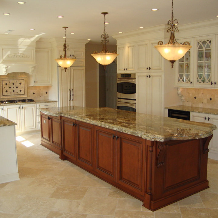 Two Level Kitchen Island Photos & Ideas Houzz