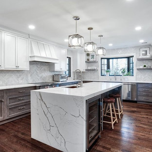 Two Tone Kitchen Cabinets | Houzz