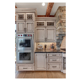 Larkspur Rustic Remodel - Rustic - Kitchen - Denver - by Brooks ...