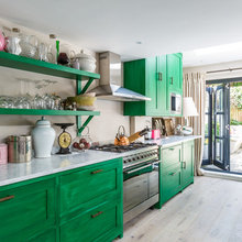 green cabinets 2