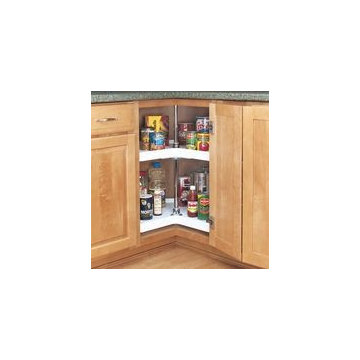 Lazy Susan Corner Cabinet Organizer