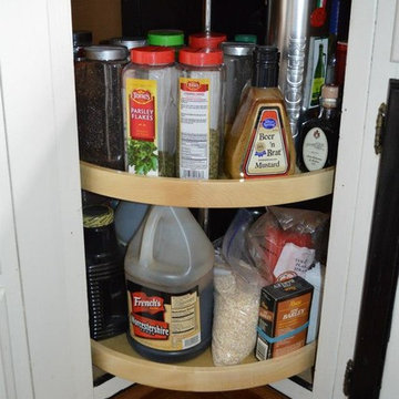 Lazy Susan Corner Cabinet Organizer