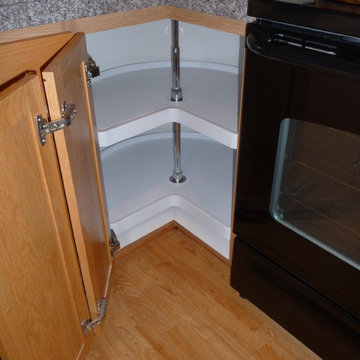 Lazy Susan Corner Cabinet Organizer