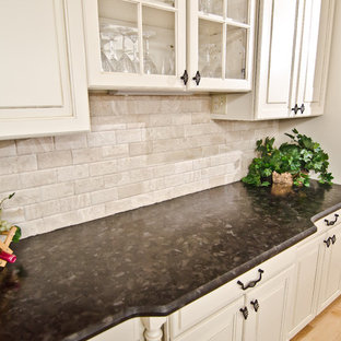 Leathered Antique Brown Granite and River Valley Granite in Vienna, VA