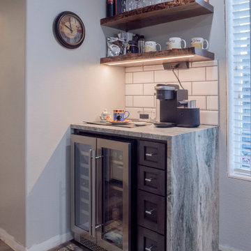 Leathered Marble Countertops