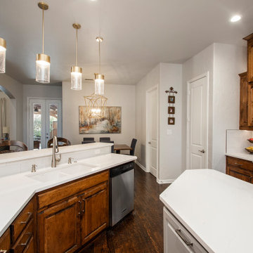 Leatherwood Kitchen, Master Bathroom and Guest Bathroom