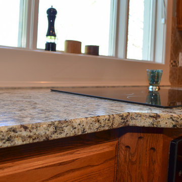 Leawood Full Granite Installation – Kitchen, Fireplace, Bathrooms and Master