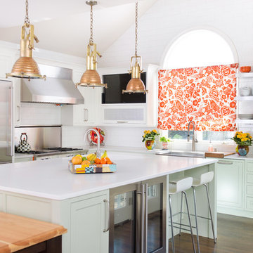 Leawood, KS Colorful Kitchen