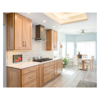 Light & Airy Contemporary Kitchen - Fusion - Kitchen - Other - by