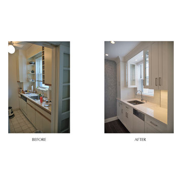 LIght & Bright Manhattan Kitchen Makeover - A Small Space Transformation Story