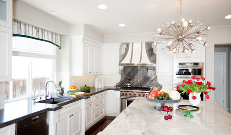 Room of the Day: Reconfigured Kitchen Goes From Bland to Glam