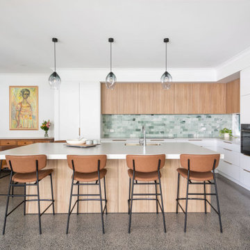 Light and Contemporary Wooloowin Kitchen