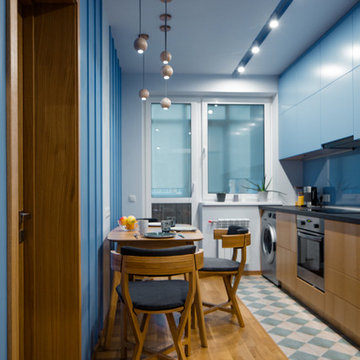Light-blue apartment