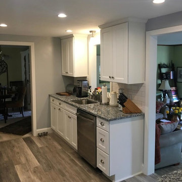 Light Bright Galley Kitchen