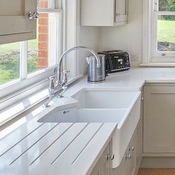 Light Grey Shaker Kitchen