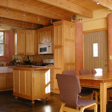 Light Wood Rustic Kitchen