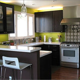 Lime Green Modern Kitchen Modern Kitchen Tampa By All Wood Cabinets To Go