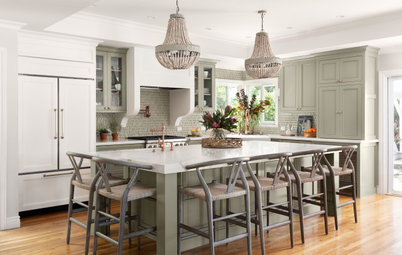Kitchen of the Week: Earthy Coastal Palette in a New Design