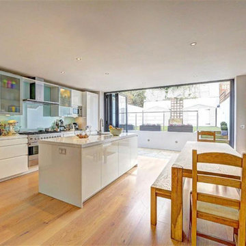 Loft and side extension and refurbishment of a traditional terrace in Clapham SW