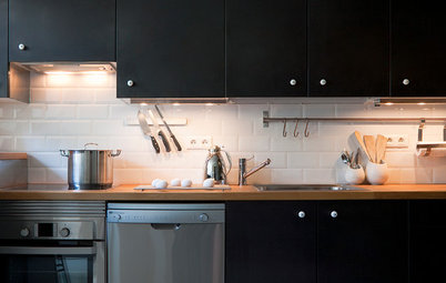 8 ideas para aplicar el color negro en la cocina