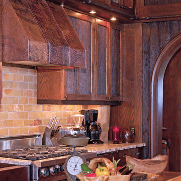 Log and Stone Timber Frame