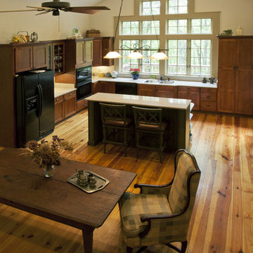 Log cabin, kitchen