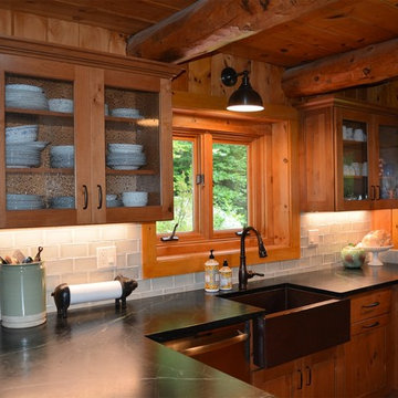 Log Cabin Kitchen/Bath Renovation