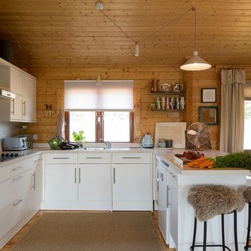 Log Cabin Kitchen