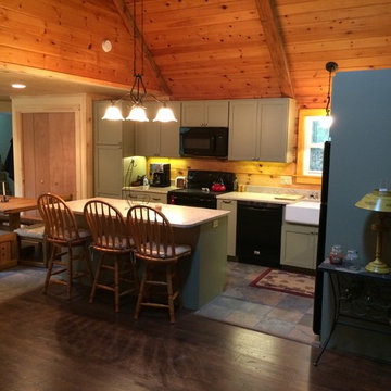 Log Cabin Kitchen Remodel