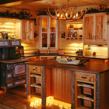 Log Cabin Kitchens