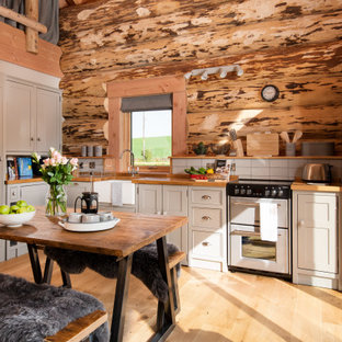 Design ideas for a rustic kitchen in Other.